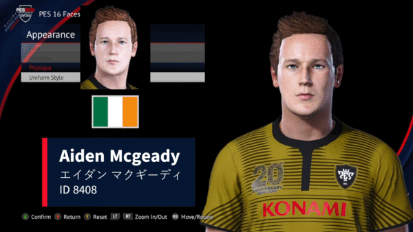 Aiden Mcgeady
